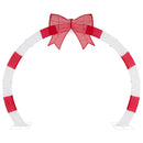 10.4 Feet Christmas Archway with Large Bow and LED Lights