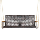 2-Person Rattan Hanging Porch Swing Chair by LJGDeals