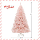 6/7 Feet Artificial Christmas Tree Hinged Full Fir Tree by LJGDeals