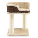 Multi-Level Cat Climbing Tree with Scratching Posts and Large Plush Perch by LJGDeals