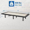 Queen Size Adjustable Bed Base Electric Bed Frame with Massage Modes by LJGDeals