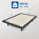 Queen Size Adjustable Bed Base Electric Bed Frame with Massage Modes by LJGDeals