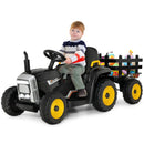 12V Ride on Tractor with 3-Gear-Shift Ground Loader for Kids 3+ Years Old by LJGDeals
