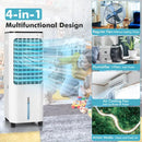 4-in-1 Air Cooler - 12L Tank & 4 Ice Packs by LJGDeals