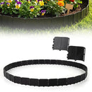 Garden Edging Borders 70-Piece Interlocking No-Dig Set by DirectDeals