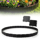 Garden Edging Borders 70-Piece Interlocking No-Dig Set by LJGDeals