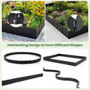 Garden Edging Borders 70-Piece Interlocking No-Dig Set by DirectDeals