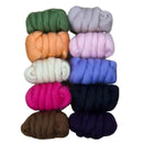 Mixed Merino Wool Variety Pack | Mystery Merino (Multicolored Surprise) 250 Grams, 23 Micron by Revolution Fibers