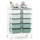 10-Drawer Rolling Storage Cart by LJGDeals