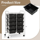 10-Drawer Rolling Storage Cart by LJGDeals