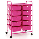 10-Drawer Rolling Storage Cart by LJGDeals