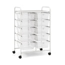 10-Drawer Rolling Storage Cart by LJGDeals