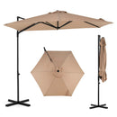 10 FT Cantilever Patio Umbrella with 360° Rotation by LJGDeals