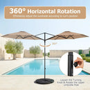 10 FT Cantilever Patio Umbrella with 360° Rotation by LJGDeals