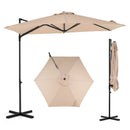 10 FT Cantilever Patio Umbrella with 360° Rotation by LJGDeals