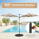 10 FT Cantilever Patio Umbrella with 360° Rotation by LJGDeals