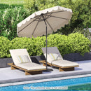 10 FT Patio Umbrella with Push Button Tilt and Crank by LJGDeals