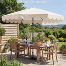10 FT Patio Umbrella with Push Button Tilt and Crank by LJGDeals