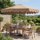 10 FT Patio Umbrella with Push Button Tilt and Crank by LJGDeals