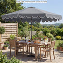 10 FT Patio Umbrella with Push Button Tilt and Crank by LJGDeals