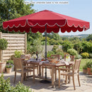 10 FT Patio Umbrella with Push Button Tilt and Crank by LJGDeals
