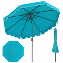 10 FT Patio Umbrella with Push Button Tilt and Crank