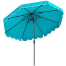 10 FT Patio Umbrella with Push Button Tilt and Crank by LJGDeals