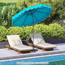 10 FT Patio Umbrella with Push Button Tilt and Crank by LJGDeals