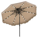 10 FT Solar LED Patio Umbrella for Deck and Pool by LJGDeals