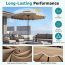 10 FT Solar LED Patio Umbrella for Deck and Pool by LJGDeals