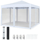 10 x 10 Feet Pop-up Canopy Tent Gazebo Canopy for Outdoor by DirectDeals