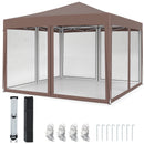 10 x 10 Feet Pop-up Canopy Tent Gazebo Canopy for Outdoor by DirectDeals