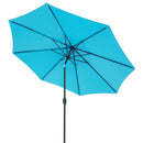 10 Feet Outdoor Patio Umbrella with Tilt Adjustment and Crank by LJGDeals