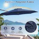 10 Feet Patio Cantilever Umbrella with Easy Tilt Adjustment by LJGDeals