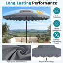 10 Ft Patio Umbrella with Push Button Tilt and Crank by LJGDeals
