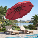 10 Ft Patio Umbrella with Push Button Tilt and Crank by LJGDeals