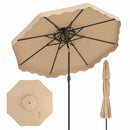 10 Ft Patio Umbrella with Push Button Tilt and Crank by LJGDeals