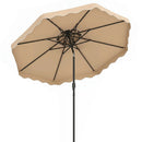 10 Ft Patio Umbrella with Push Button Tilt and Crank by LJGDeals