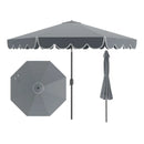10 Feet Patio Umbrella Outdoor Market Umbrella with Crank Tilt Adjustment by LJGDeals