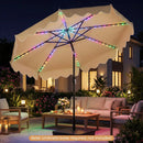 10 Ft Solar Patio Umbrella with LED Lights by LJGDeals