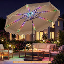 10 Ft Solar Patio Umbrella with LED Lights by LJGDeals