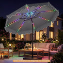 10 Ft Solar Patio Umbrella with LED Lights by LJGDeals