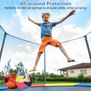 8-16 FT Trampoline Pad Replacement Safety Pad with Fixing Straps (Multicolor) by LJGDeals