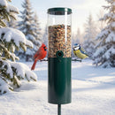 10 LBS Large Capacity Squirrel Proof Bird Feeder with Pole Mount and Baffle by LJGDeals