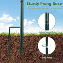 10 LBS Large Capacity Squirrel Proof Bird Feeder with Pole Mount and Baffle by LJGDeals