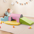 10-Piece Foam Climbing Toys for Toddlers Soft Foam PU Leather Building Blocks by LJGDeals
