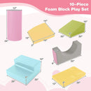 10-Piece Foam Climbing Toys for Toddlers Soft Foam PU Leather Building Blocks by LJGDeals