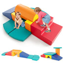 10-Piece Foam Climbing Toys for Toddlers Soft Foam PU Leather Building Blocks by LJGDeals
