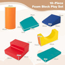 10-Piece Foam Climbing Toys for Toddlers Soft Foam PU Leather Building Blocks by LJGDeals