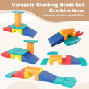 10-Piece Foam Climbing Toys for Toddlers Soft Foam PU Leather Building Blocks by LJGDeals
